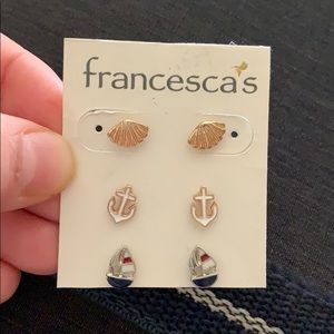 Earrings nautical